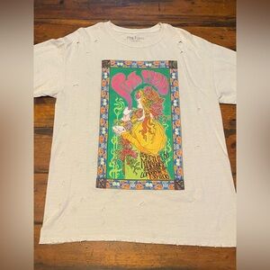 Pink Floyd Distressed Graphic Retro Vintage Shirt Size S